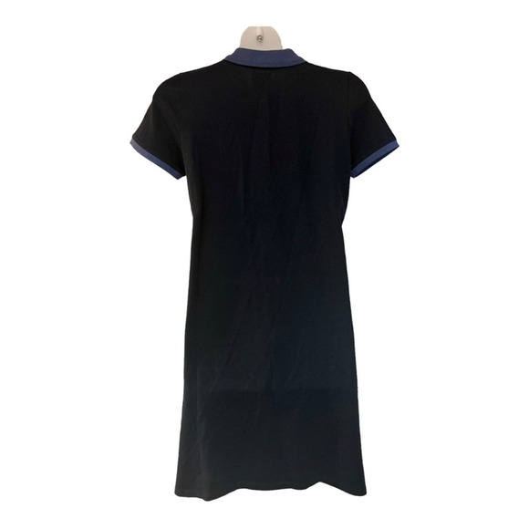 Gifted!  Monroe & Main Polo Dress Collared Navy Casual Short Sleeve Knee Length - Picture 6 of 15